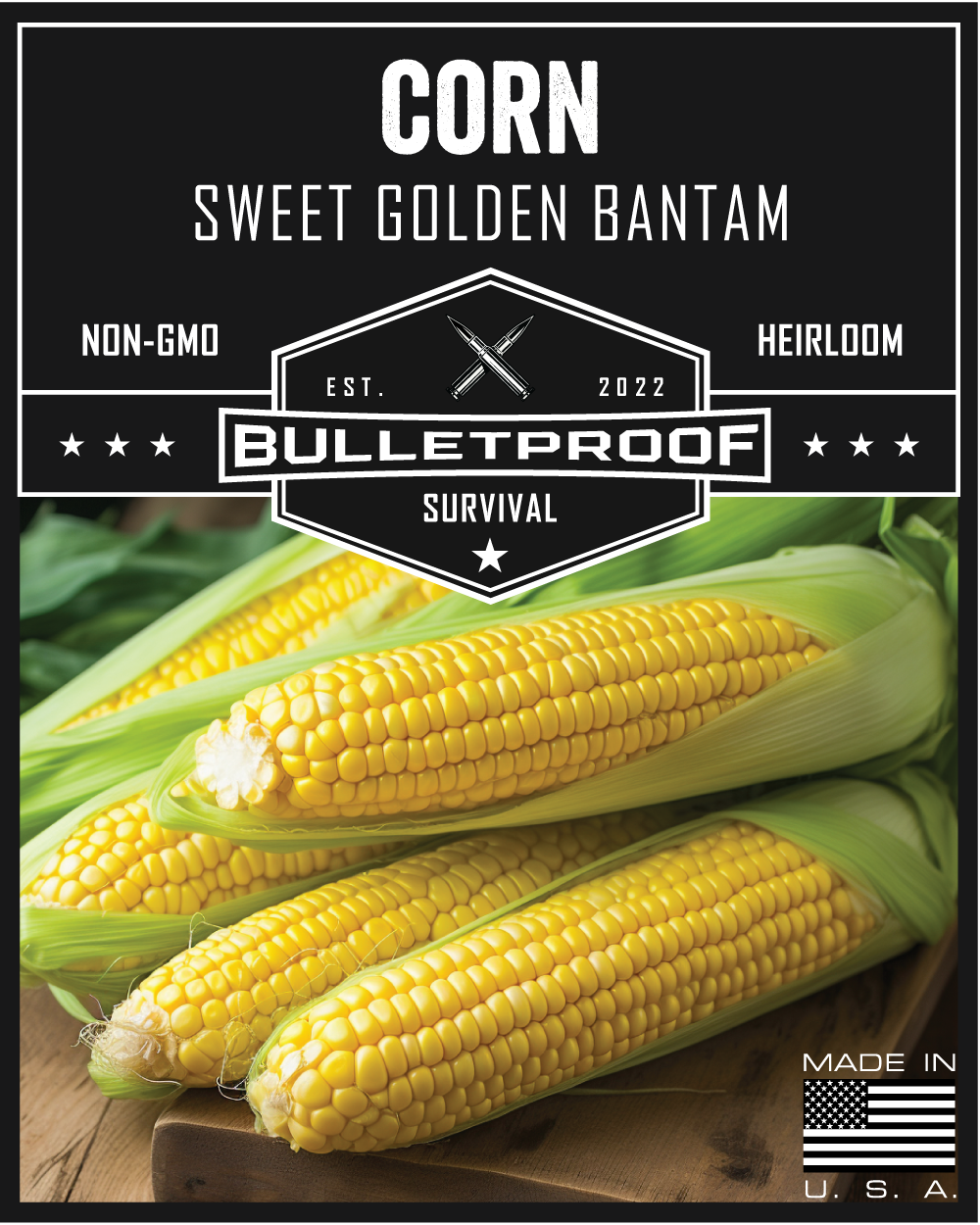 Corn - Sweet Golden Bantam